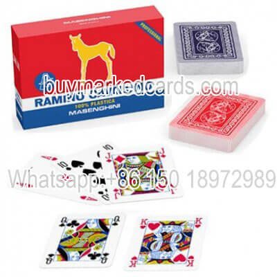 Dal Negro Masenghini Ramoni Cavallino marked cards