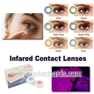 Infrared Contact Lenses