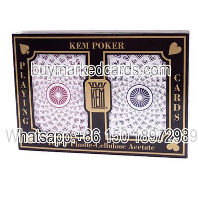 KEM Pantheon marking cards with invisible ink