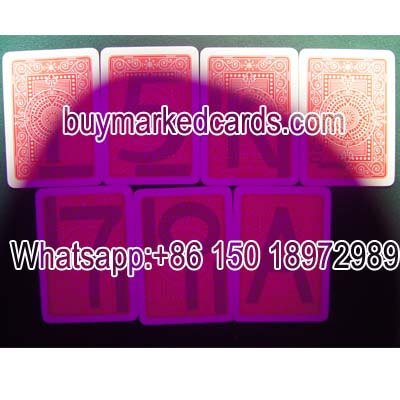 Modiano Black Jack marked cards