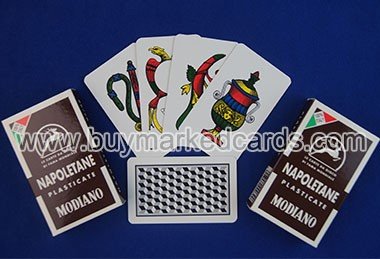 Modiano Napoletane marked cards